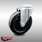 Service Caster 5 Inch SS Hard Rubber Wheel Swivel Bolt Hole Caster SCC-SSBH20S514-HRS - alternate 1